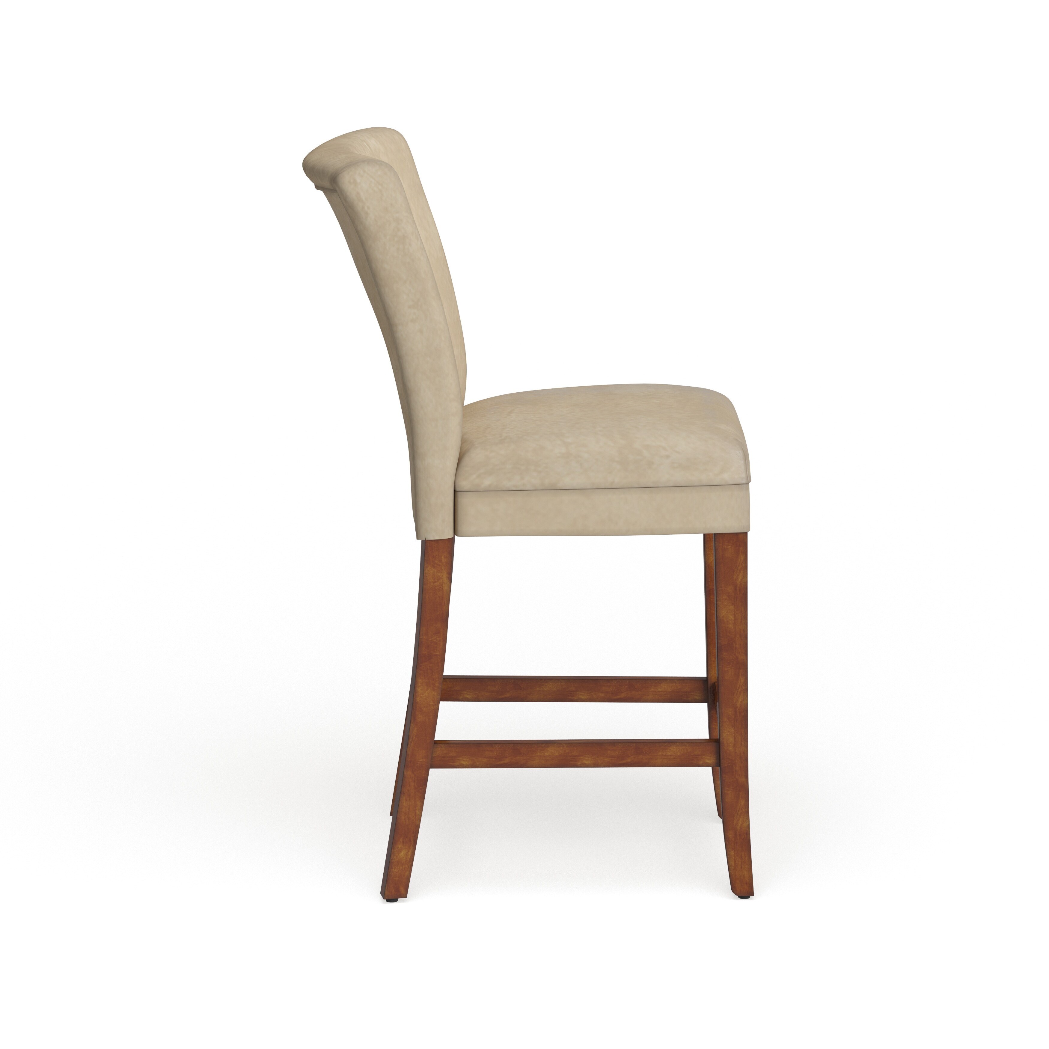 Parson Classic Upholstered Counter Height High Back Chairs Set Of 2