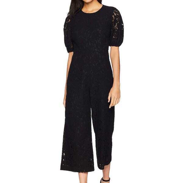 donna morgan black jumpsuit