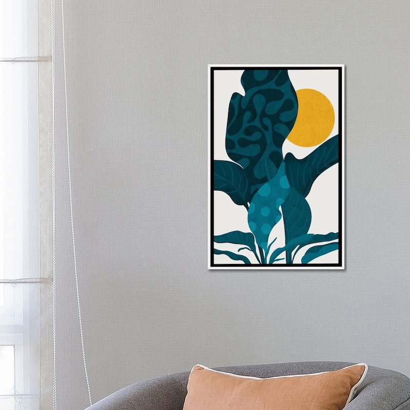 iCanvas "Life" by Reyna Noriega Framed Canvas Print