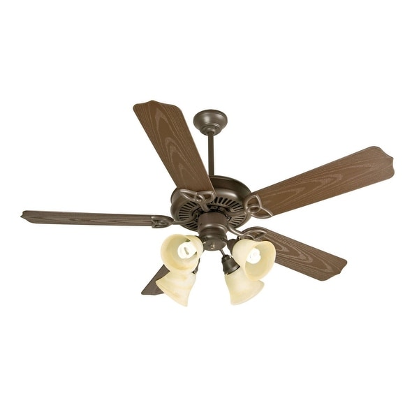 Craftmade K10430 Indoor Outdoor Patio Fan 52 5 Blade Craftmade K10430 Indoor Outdoor Patio Fan 52 5 Blade Ceiling Blades And Light Kit Included Brown Free Shipping Today