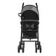 preview thumbnail 37 of 69, Carbon Steel Lightweight Stroller with Canopy, Recline and Foldable Frame - 30.71” L x 19.69” W x 40.94” H