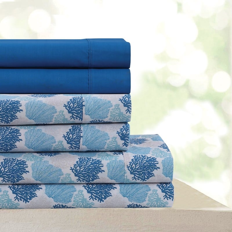 Skyler Beverly Hills 400 Thread Count Egyptian Quality Cotton Sheets Set with BONUS Pillowcases