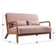 preview thumbnail 21 of 142, Aston Modern Solid wood Accent Chair for Living Room