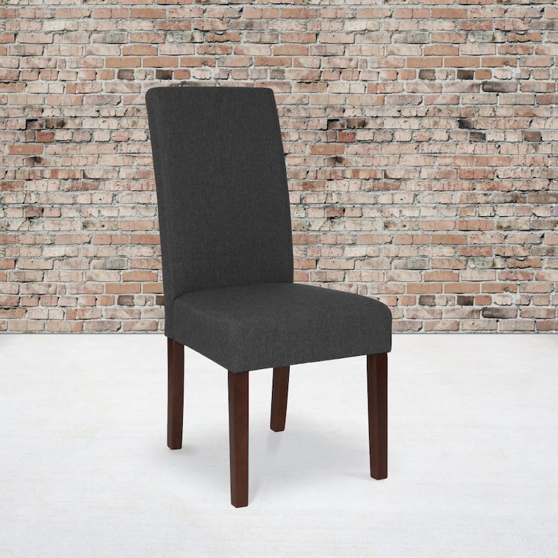 Upholstered Wood Parsons Chair (Set of 2) - 19"W x 21.5"D x 40"H