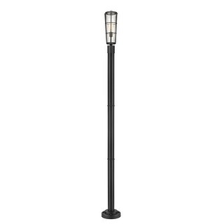 Helix 1 Light Outdoor Post Mounted Fixture