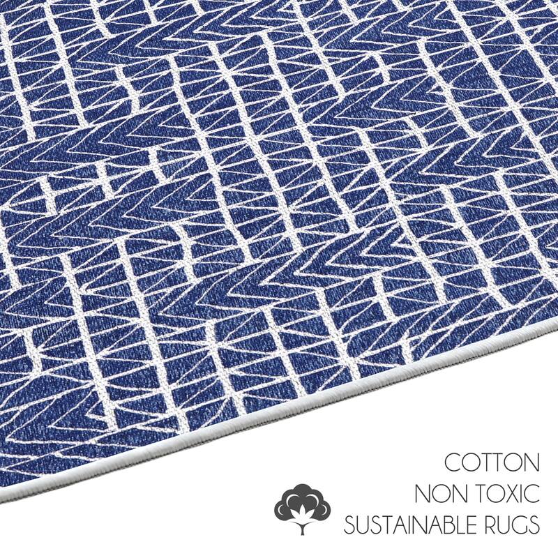 Under Sink Mat - Ultra-Absorbent Cotton Shelf Liners For Kitchen Cabinets - 2X3 feet