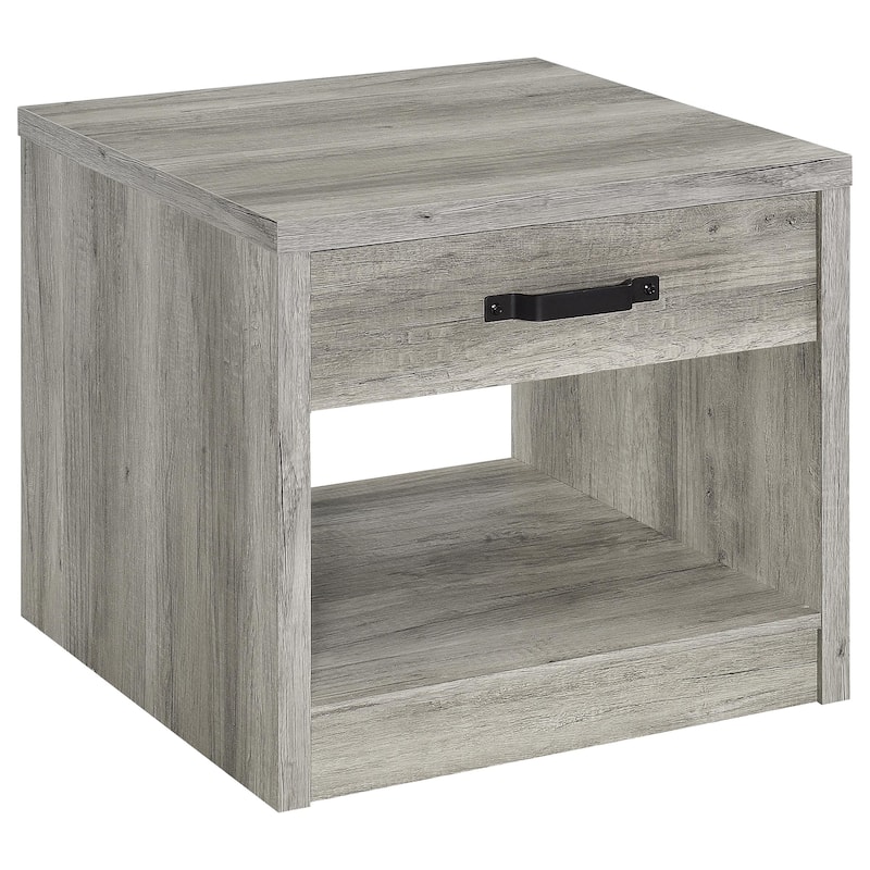 Felix Coffee And End Table Set Grey Driftwood