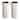 happimess 25-Gallon Disposable Cardboard Event Trash Can and Recycling Bin (Set of 2)