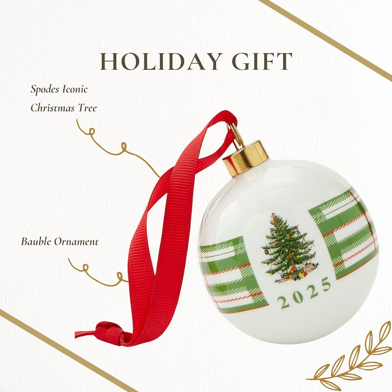 Spode Tree Annual Bauble 2025