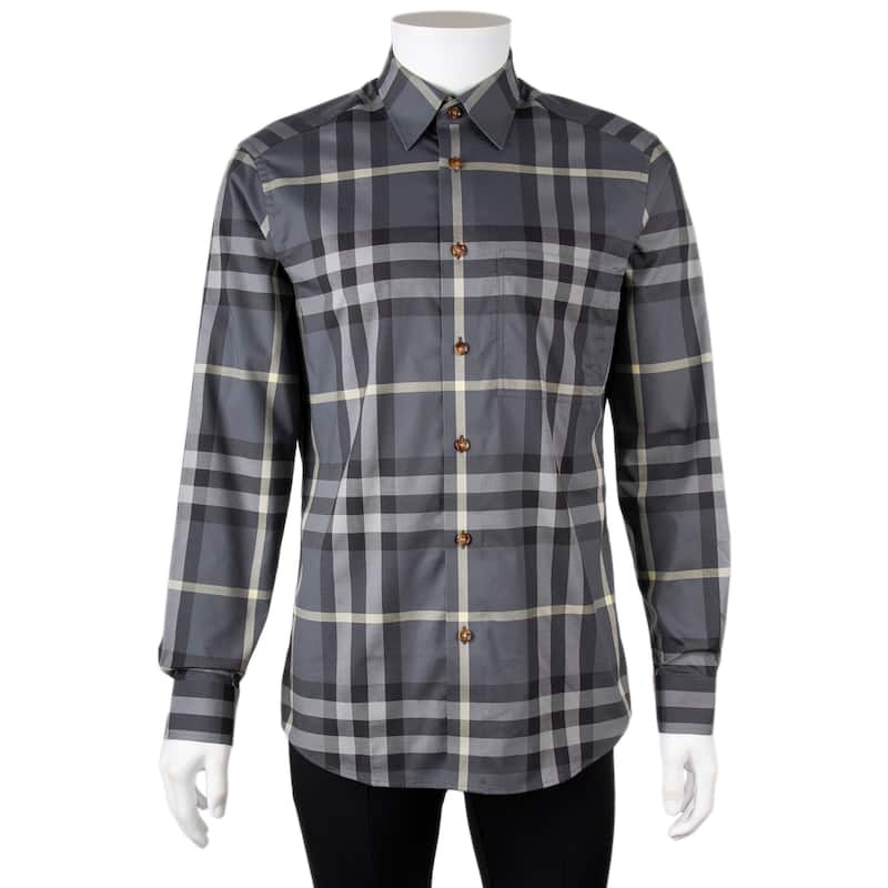 Burberry Men's Claverdon Check Shirt - XS