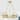 Wagon Wheel Chandelier Matte Gold 6-Light 24-Inch