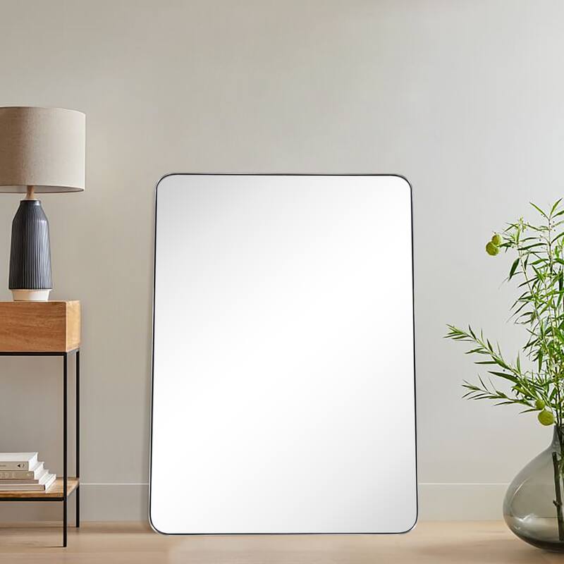 TEHOME Veion Rectangle Metal Wall Mirror