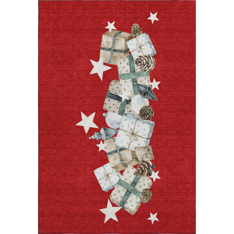 Premium Washable Super Soft Christmas Presents Mayfield Rug