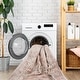 preview thumbnail 5 of 4, LOOM & LUXE Beige Washable Runner Rug - 120" D x 30" W x 0.14" H