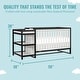 preview thumbnail 3 of 12, Dream On Me Milo 5-In-1 Convertible Crib and Changing Table I Free Changing Pad