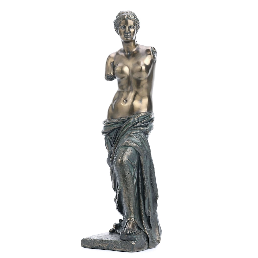 11.02" H VENUS DE MILO Cold Cast Bronze - 3.54"x3.54"x11.02"