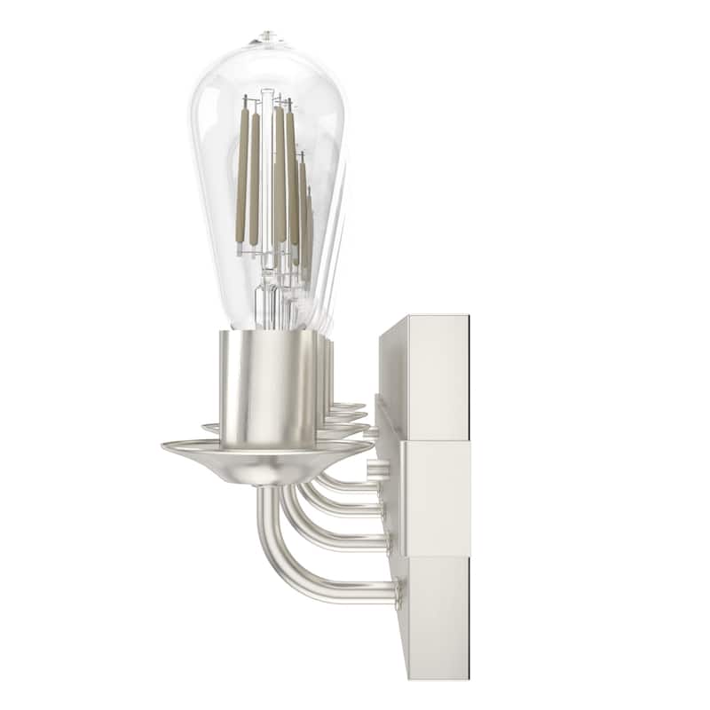 Hunter Perch Point Vanity Wall Light - Industrial, Modern Mountain, Rustic, Transitional - Damp Rated!