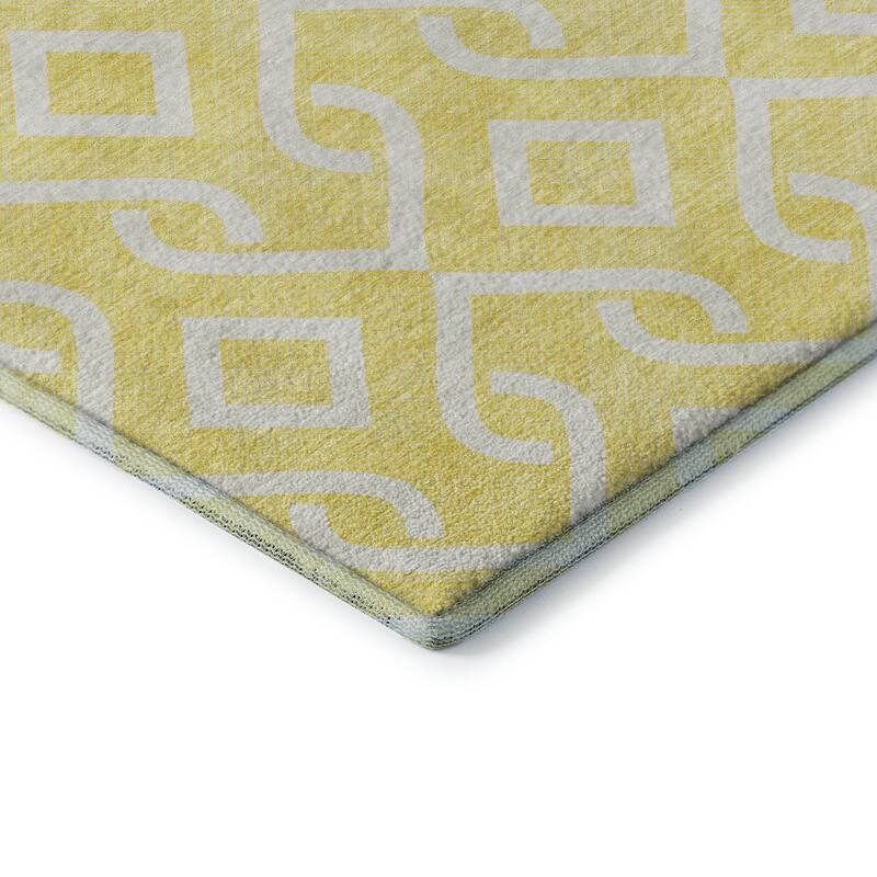 Premium Washable Super Soft Modern Medallions Mayfield Rug