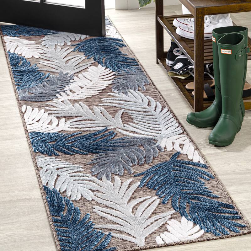 JONATHAN Y Sebastian Abstract Swirl Area Rug
