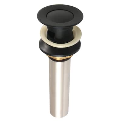 Complement Push-Up Drain with Overflow