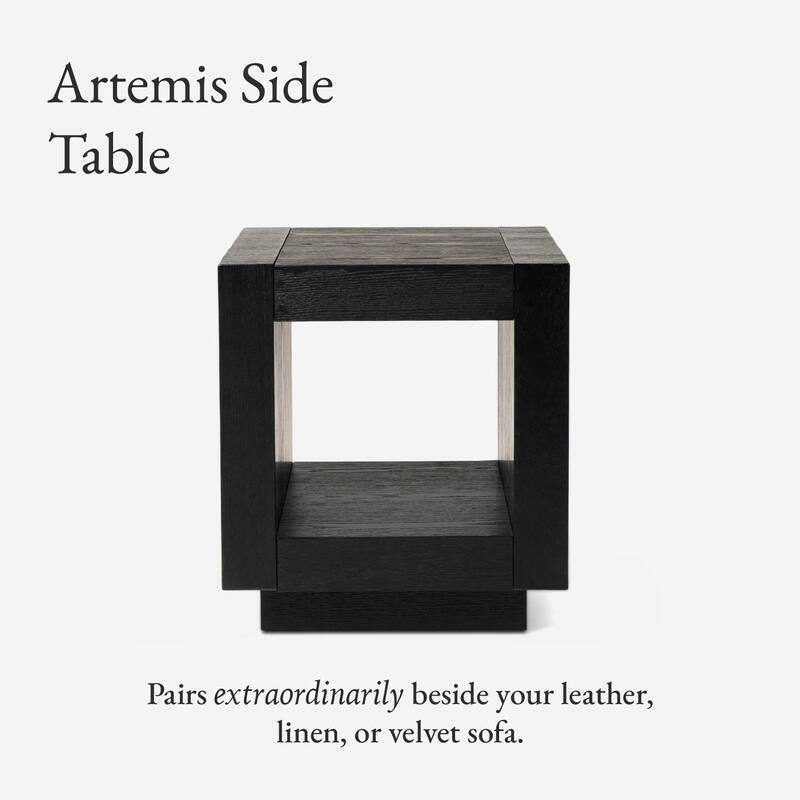 Maven Lane Artemis Contemporary Wooden Side Table