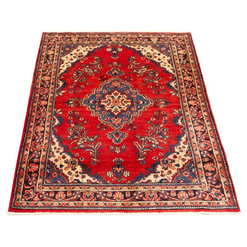 Kayseri Vintage Copper Rug 4'2" x 6'7" - 4'5 x 6'11