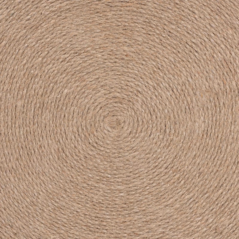 Cady Japandi Natural Jute Side Table