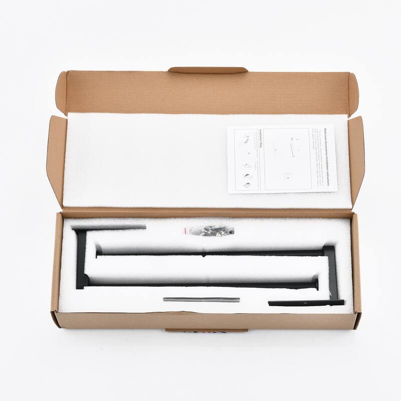 2-Piece Under Cabinet Wall-Mount Paper Towel Holder