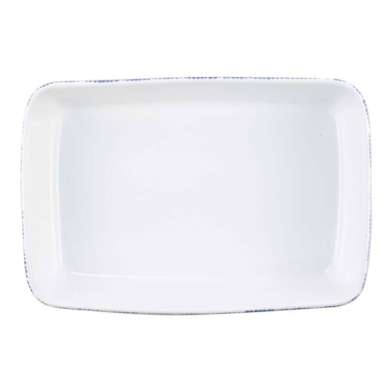 viva by VIETRI Santorini Stripe Rectangular Baker