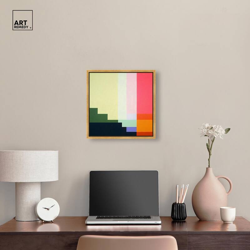 Rectilinear Rhapsody III Canvas by Art Remedy
