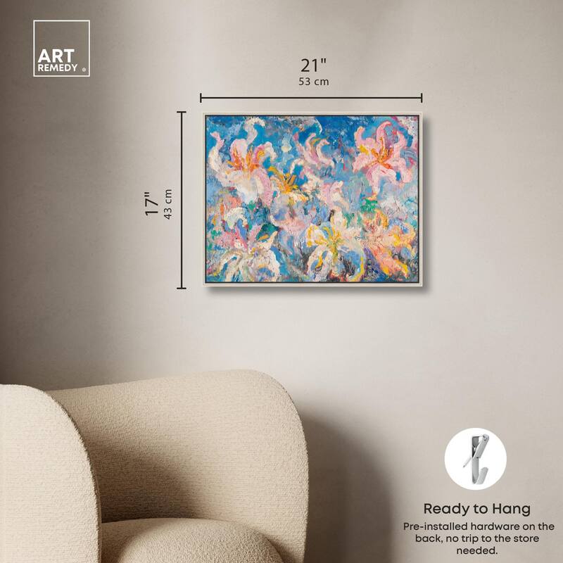 Pastel Riot I Canvas by Art Remedy