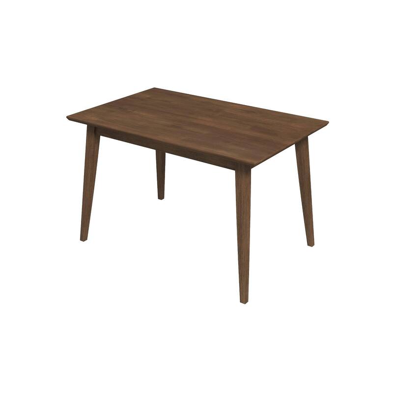 Modern Style Solid Wood Rectangular Dining Kitchen Table 47"