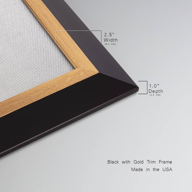 Longhorn Gaze Premium Framed Canvas- Ready to Hang