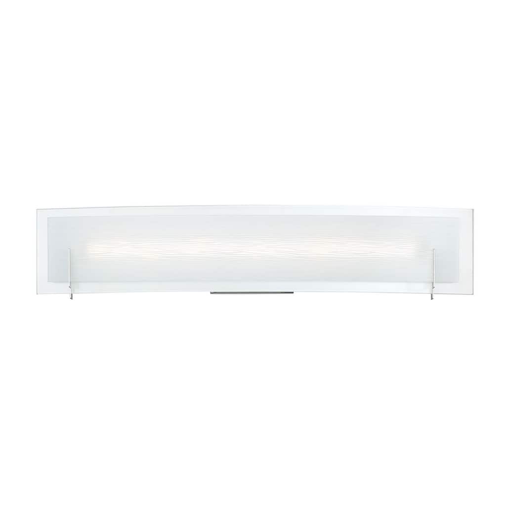 Stream LED Bathroom Vanity Light in Polished Chrome