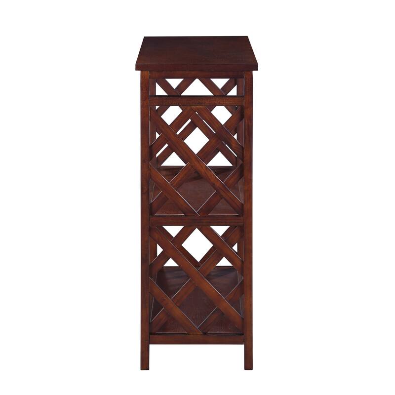 Console Table 3-Tier with Storage Shelves