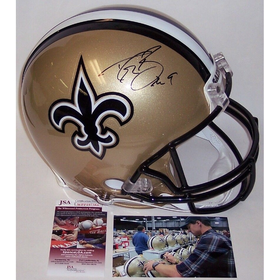 Shop Drew Brees Autographed Hand New Orleans Saints Full Size