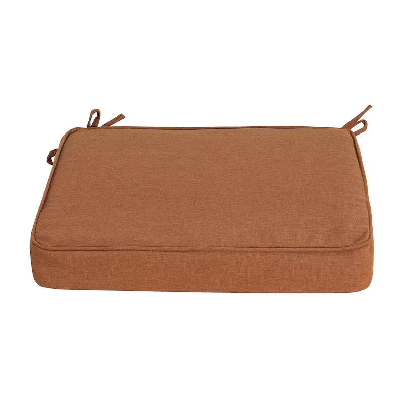Christopher Knight Home - Noah Outdoor Dining Chair Cushion with All-Day Comfort and Secure Stay-Put Ties