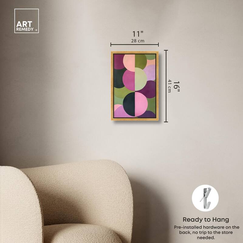 Purpurea I Canvas by Art Remedy