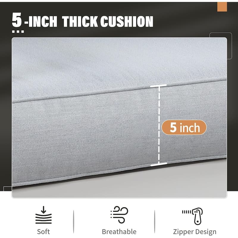 Royalcraft Aluminum Outdoor Sofa