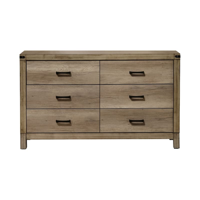 Terrence Melamine Fabric Upholstered Panel Bed
