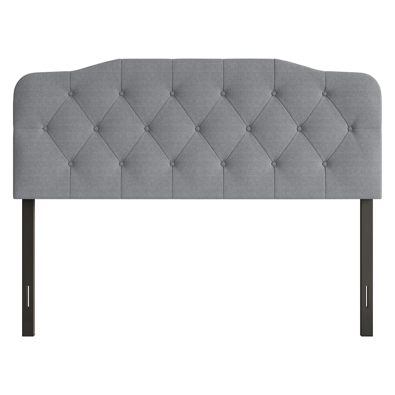 Angela Button-tufted Adjustable Headboard