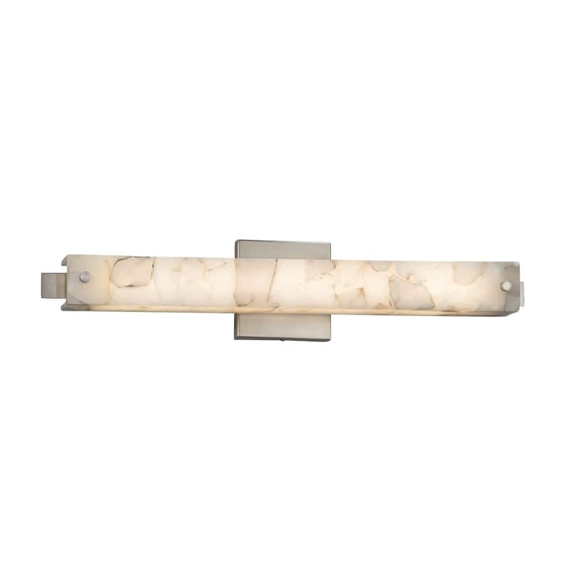 Alabaster Rocks Edge 23-inch Brushed Nickel ADA Wall/ Bath Bar - Brushed Nickel