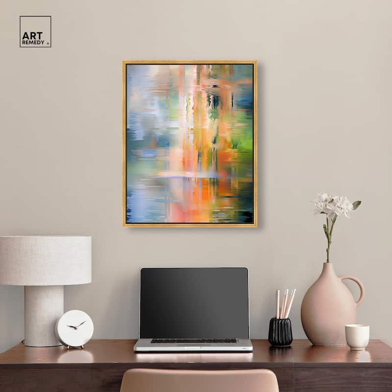 Spectrum's Embrace Canvas by Art Remedy