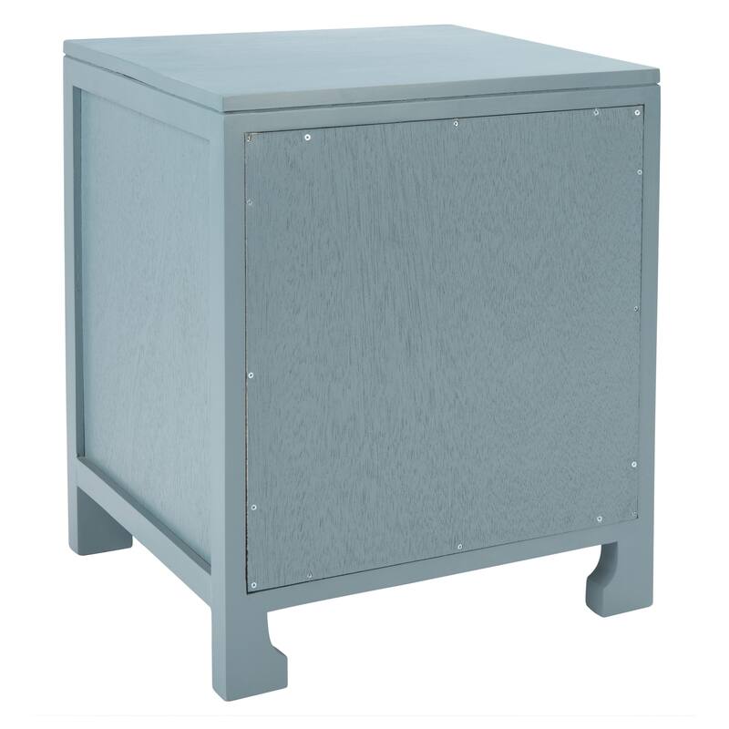 SAFAVIEH Zhane Coastal 1-Drawer 1-Door Nightstand