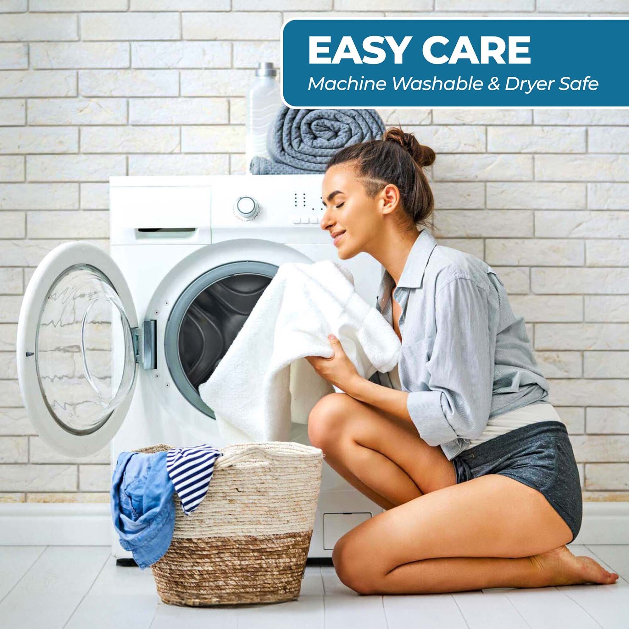 Superior Ultra-Soft Cotton Solid Medium Weight Bath Towel - Picture 6 of 35