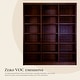 preview thumbnail 8 of 11, Concepts in Wood Bookshelf, 18 Shelf, Triple Wide, 84 inch Tall