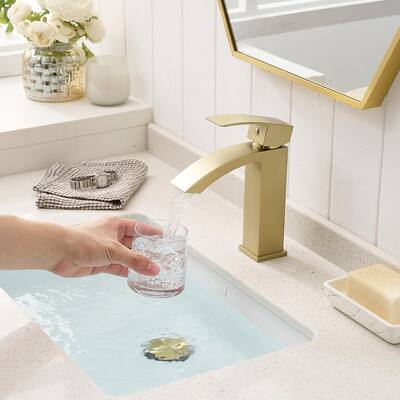 Single Hole Bathroom Tap Modern Single Handle