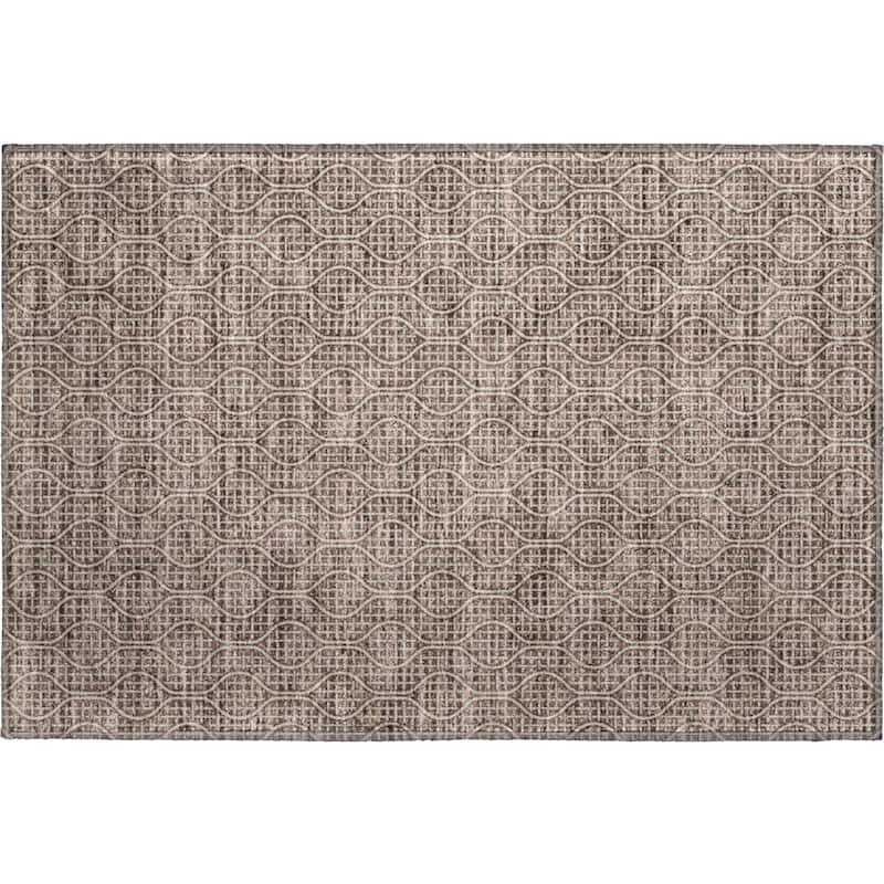 Premium Washable Super Soft Modern Teardrop Mayfield Rug