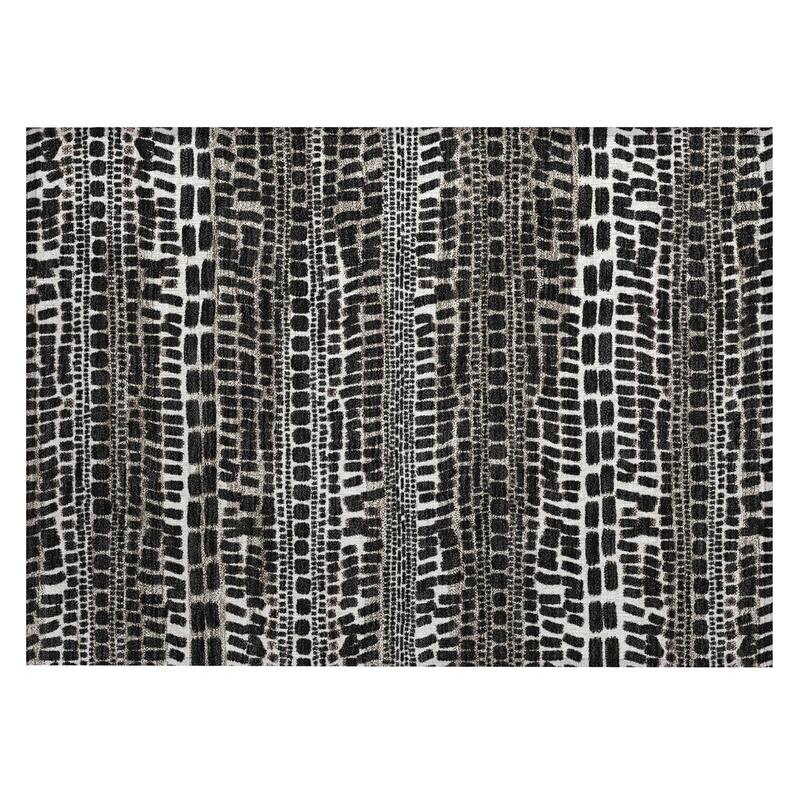 Machine Washable Indoor/ Outdoor Modern Winfield Chantille Rug