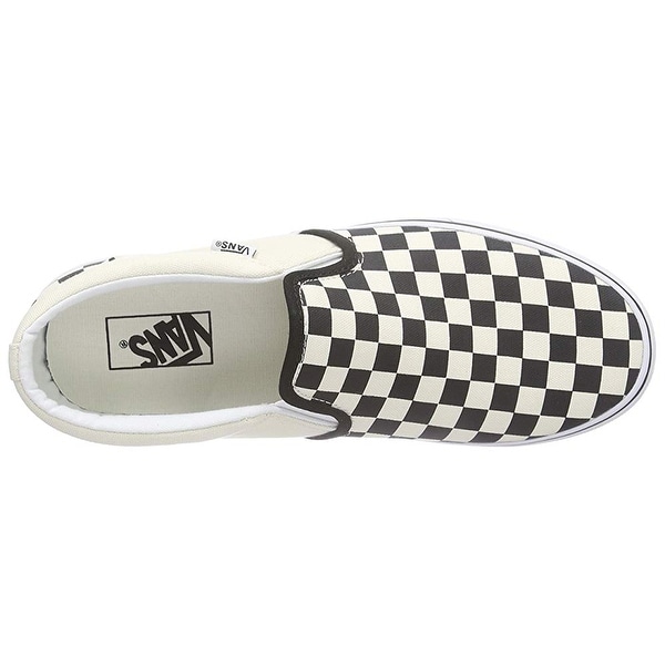 Vans Mens Asher (Checkers) Shoes Black 